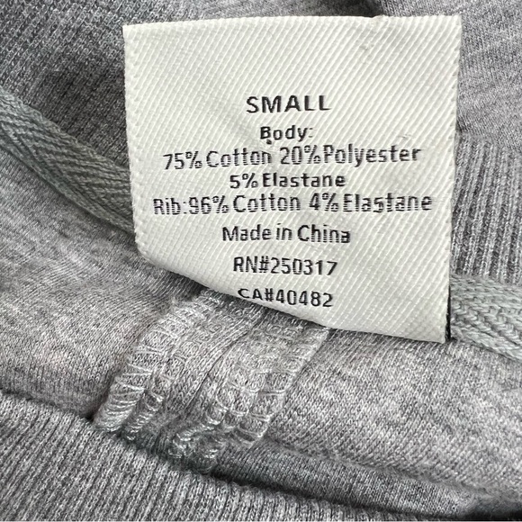 Varley Bella Swestshirt in Light Gray, size S - Picture 6 of 9